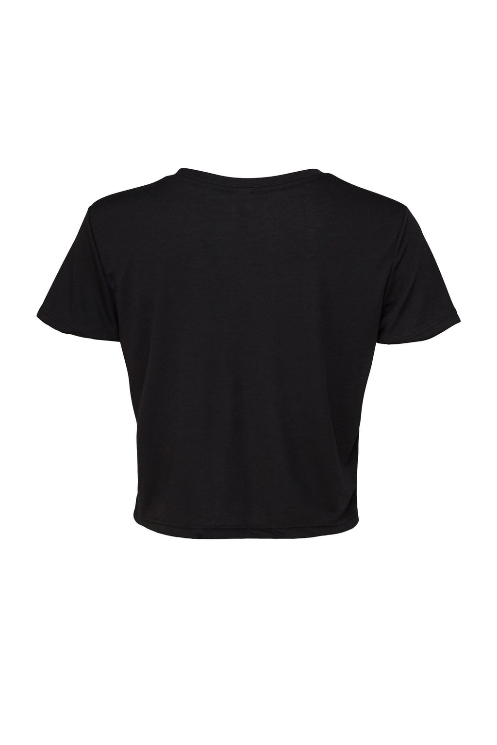 Powerful Black Cropped Top