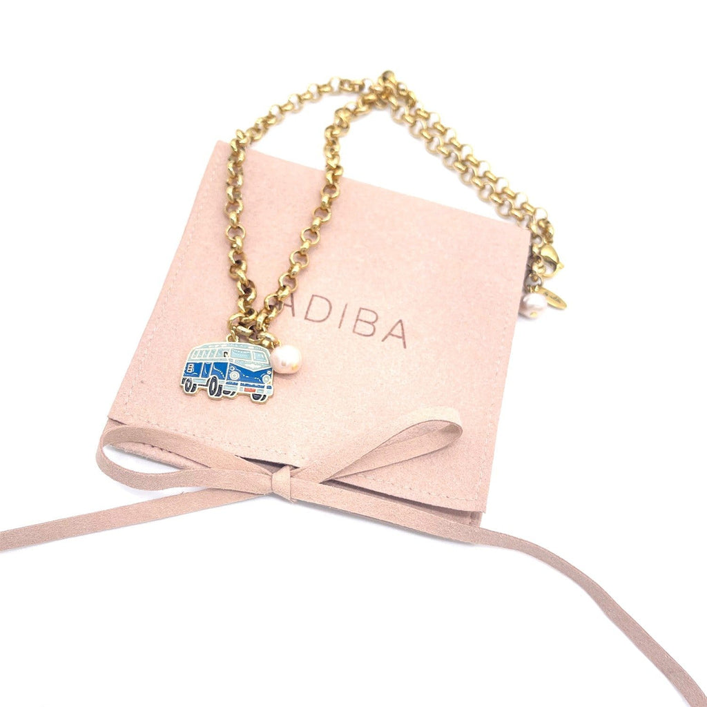 Retro Van Necklace