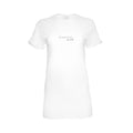 Powerful White Long Tee